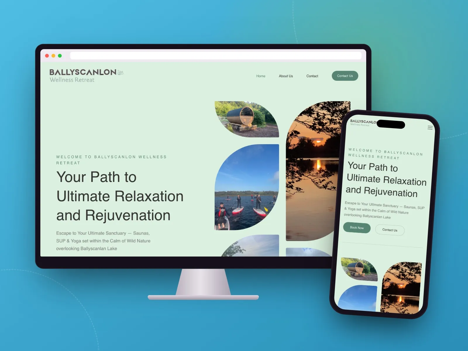 Ballyscanlonlake.com screenshot 1