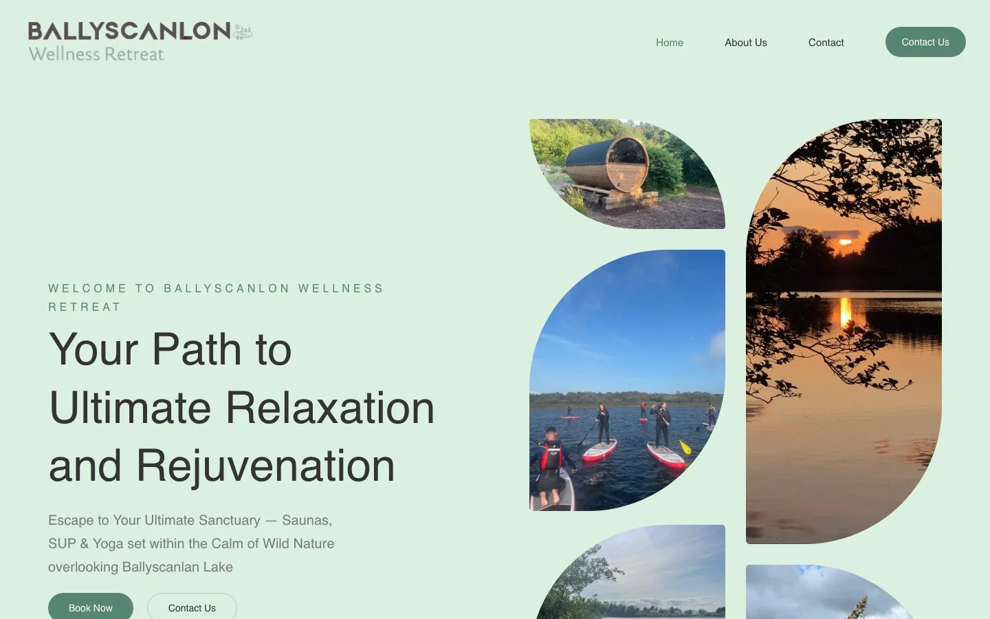 Ballyscanlonlake.com screenshot 2
