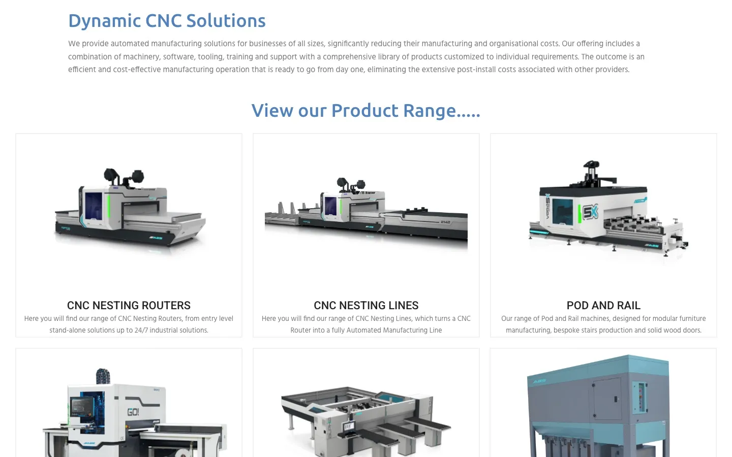Dynamiccncsolutions.com screenshot 3